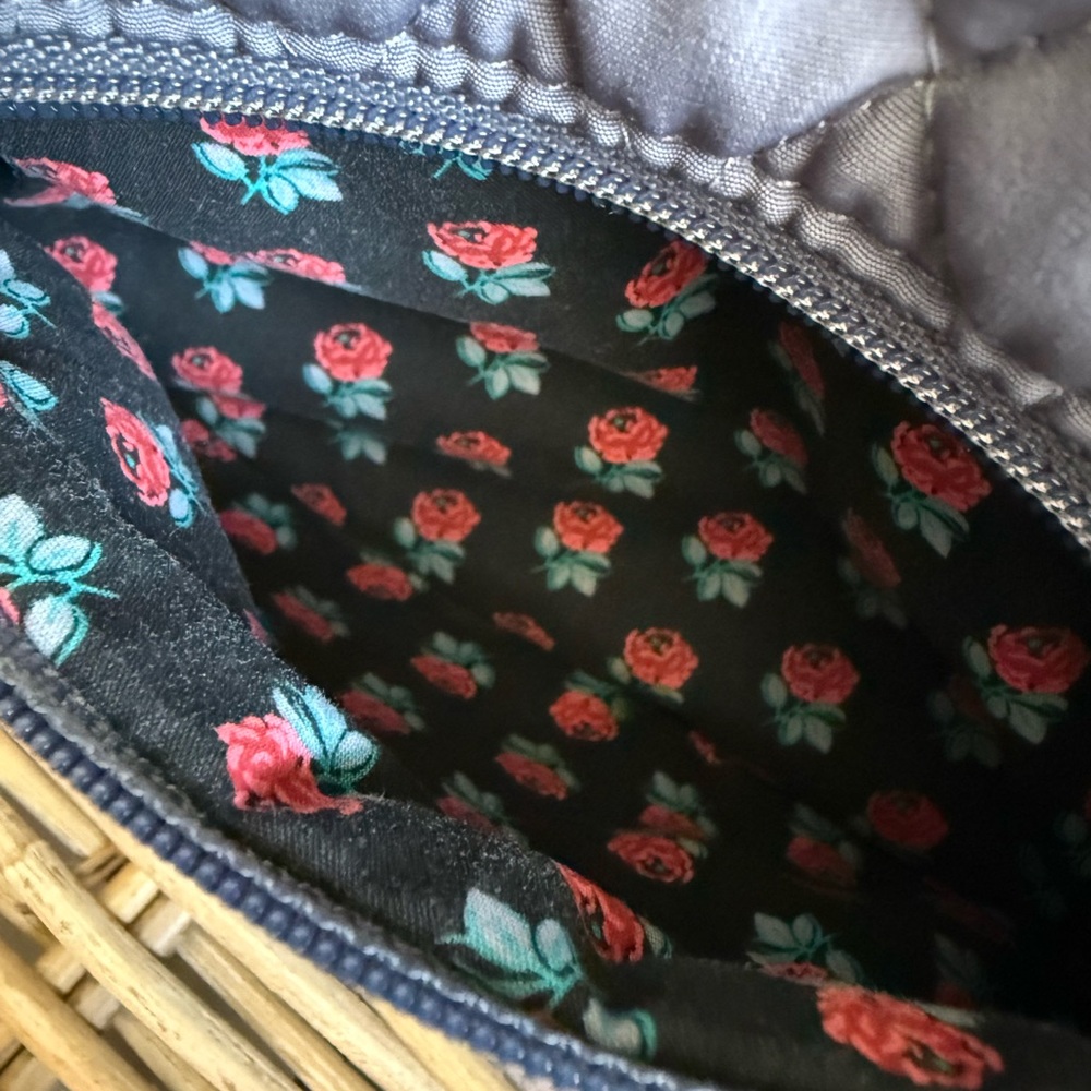Vera Bradley Charcoal Quilted Backpack - Picture 10 of 13